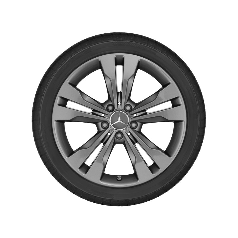 Mercedes-Benz Alufelge, 5-Doppelspeichen-Design, 18 Zoll, A-Klasse, B-Klasse, CLA Mercedes-Benz Alufelge, 5-Doppelspeichen-Design, 18 Zoll, A-Klasse, B-Klasse, CLA