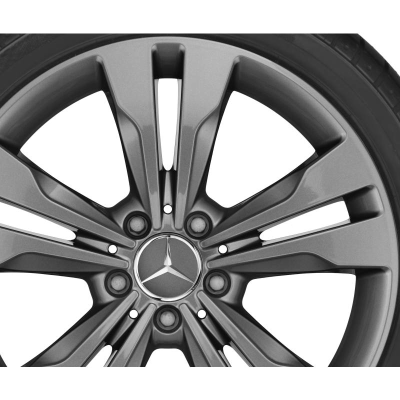Mercedes-Benz Alufelge, 5-Doppelspeichen-Design, 18 Zoll, A-Klasse, B-Klasse, CLA Mercedes-Benz Alufelge, 5-Doppelspeichen-Design, 18 Zoll, A-Klasse, B-Klasse, CLA