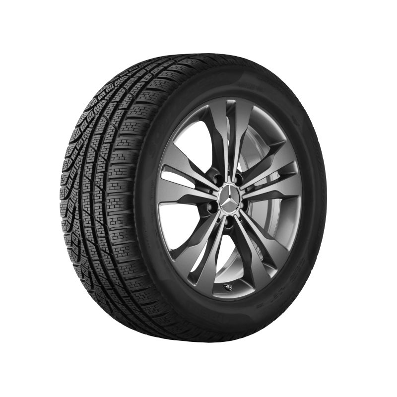 Mercedes-Benz Alufelge, 5-Doppelspeichen-Design, 18 Zoll, A-Klasse, B-Klasse, CLA Mercedes-Benz Alufelge, 5-Doppelspeichen-Design, 18 Zoll, A-Klasse, B-Klasse, CLA