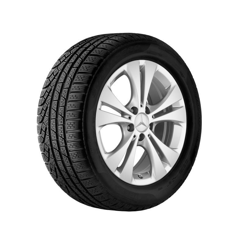 Mercedes-Benz Alufelge, 5-Doppelspeichen-Design, 17 Zoll, A-Klasse, B-Klasse, CLA Mercedes-Benz Alufelge, 5-Doppelspeichen-Design, 17 Zoll, A-Klasse, B-Klasse, CLA