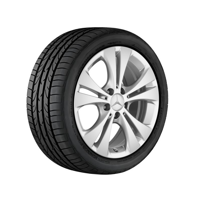 Mercedes-Benz Alufelge, 5-Doppelspeichen-Design, 17 Zoll, A-Klasse, B-Klasse, CLA Mercedes-Benz Alufelge, 5-Doppelspeichen-Design, 17 Zoll, A-Klasse, B-Klasse, CLA