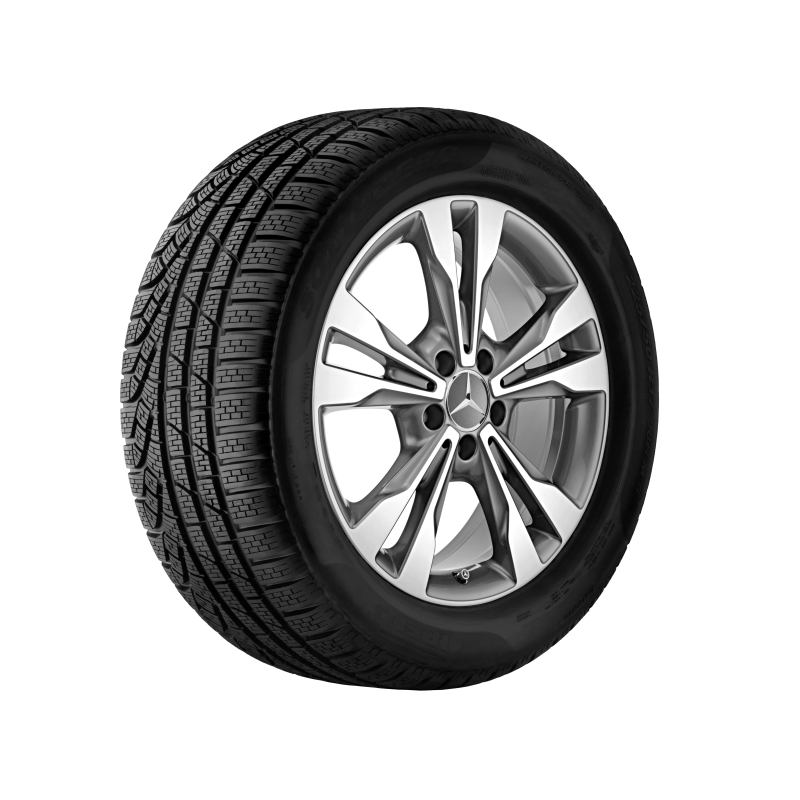 Mercedes-Benz Alufelge, 18 Zoll, V-Klasse/ EQV, Vito/ eVito, 5-Doppelspeichen-Design Mercedes-Benz Alufelge, 18 Zoll, V-Klasse/ EQV, Vito/ eVito, 5-Doppelspeichen-Design