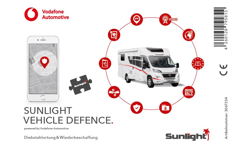 Sunlight Vehicle Defence, powered by Vodafone Automotive Sunlight Vehicle Defence, powered by Vodafone Automotive