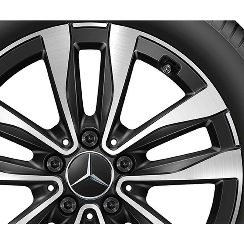 Mercedes-Benz Winterkompletträder Satz, 17 Zoll, C-Klasse S206/W206, 5-Doppelspeichen-Design, Mischbereifung Mercedes-Benz Winterkompletträder Satz, 17 Zoll, C-Klasse S206/W206, 5-Doppelspeichen-Design, Mischbereifung