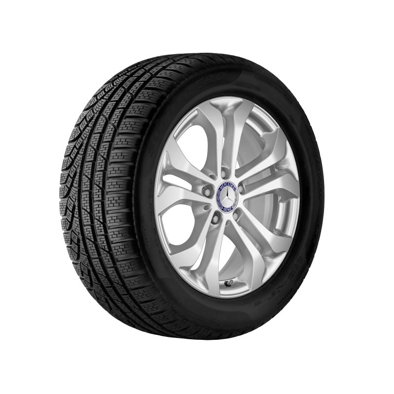 Mercedes-Benz Winterkompletträder Satz, GLC X253, 17 Zoll, 5-Doppelspeichen-Design Mercedes-Benz Winterkompletträder Satz, GLC X253, 17 Zoll, 5-Doppelspeichen-Design