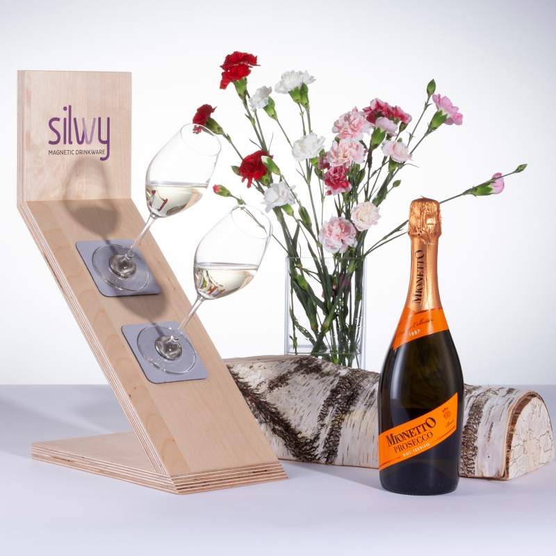 Silwy Prosecco Geschenkbox "Perlende Freude" Silwy Prosecco Geschenkbox "Perlende Freude"