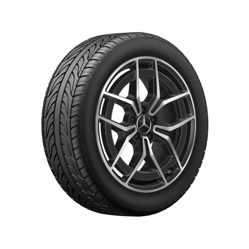 19 Zoll AMG Alufelge, EQA H243, 5-Doppelspeichen Design 19 Zoll AMG Alufelge, EQA H243, 5-Doppelspeichen Design