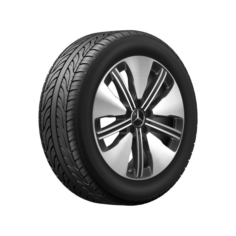 Mercedes-Benz 18 Zoll Alufelge, EQA H243, 5-Doppelspeichen Aero Design Mercedes-Benz 18 Zoll Alufelge, EQA H243, 5-Doppelspeichen Aero Design