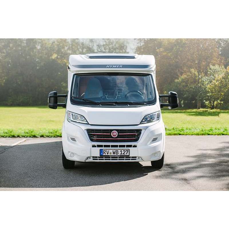 HYMER Kühlergrilldekor Chrom/Rot, Fiat Ducato HYMER Kühlergrilldekor Chrom/Rot, Fiat Ducato