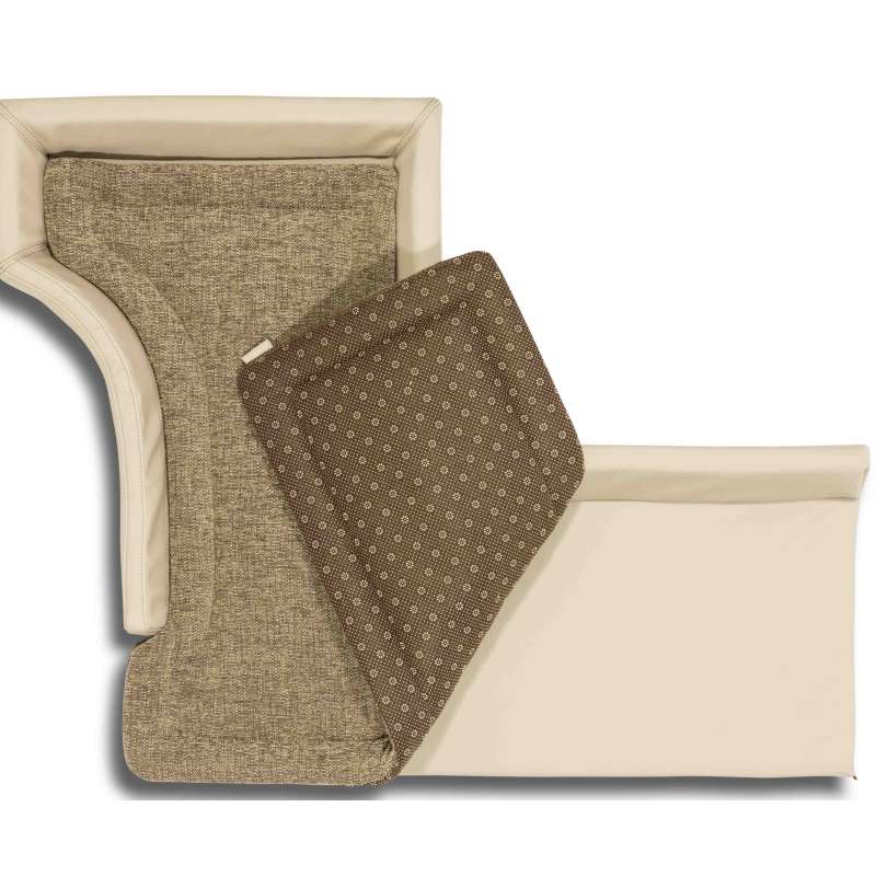 HYMER Hundebett inkl. Komfortkissen und Leine HYMER Hundebett inkl. Komfortkissen und Leine