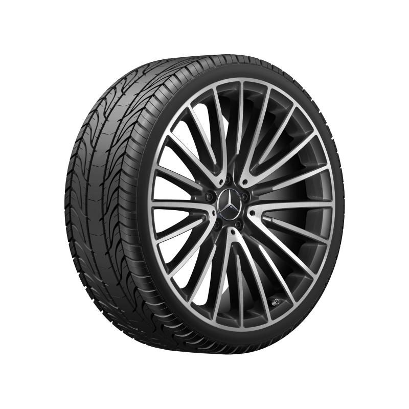 Mercedes-Benz 17 Zoll Alufelge, C-Klasse W206, 10-Speichen Design Mercedes-Benz 17 Zoll Alufelge, C-Klasse W206, 10-Speichen Design