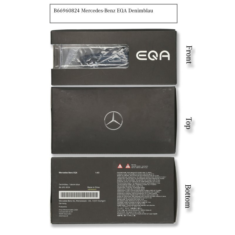 Mercedes-Benz EQA, Offroader, Progressive Line, H243 Modellauto 1:43 Mercedes-Benz EQA, Offroader, Progressive Line, H243 Modellauto 1:43