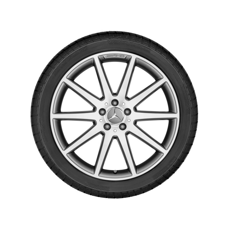 AMG Alufelge 19 Zoll, GLC C253, X253, 5-Speichen-Design AMG Alufelge 19 Zoll, GLC C253, X253, 5-Speichen-Design