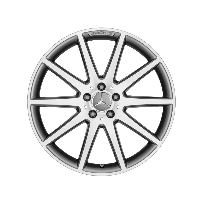 AMG Alufelge 19 Zoll, GLC C253, X253, 5-Speichen-Design AMG Alufelge 19 Zoll, GLC C253, X253, 5-Speichen-Design