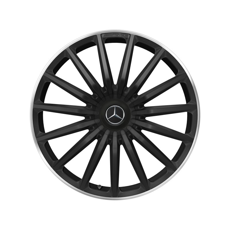 AMG Alufelge 20 Zoll, AMG GT X290, Vielspeichen-Design, Felgenhorn glanzgedreht AMG Alufelge 20 Zoll, AMG GT X290, Vielspeichen-Design, Felgenhorn glanzgedreht