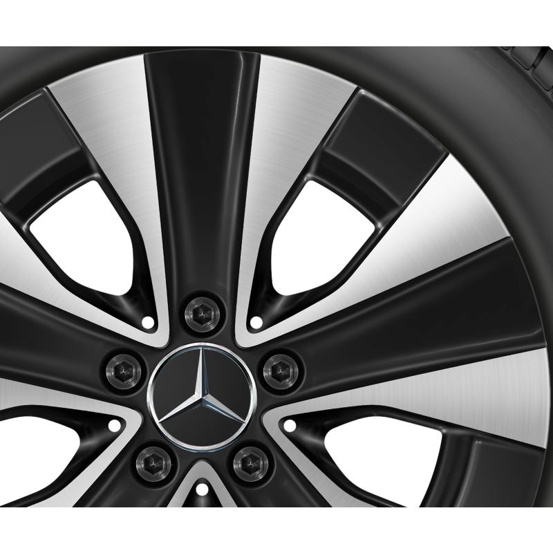 Mercedes-Benz Winterkompletträder Satz, EQV, 17 Zoll, 5-Speichen Design Mercedes-Benz Winterkompletträder Satz, EQV, 17 Zoll, 5-Speichen Design