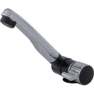 Comet Automatik Einhebelmischer London, chrom/schwarz Comet Automatik Einhebelmischer London, chrom/schwarz