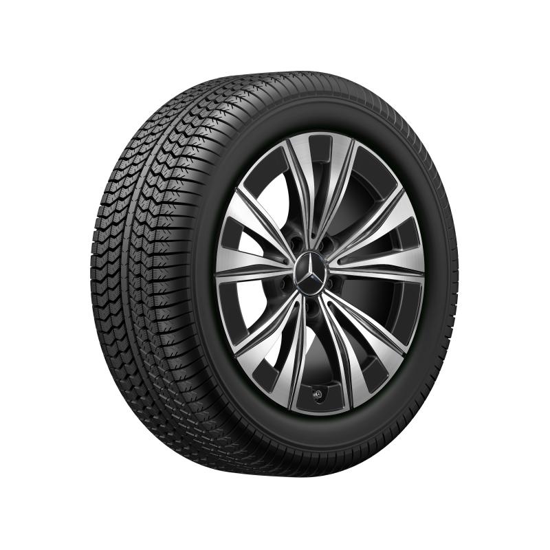 Mercedes-Benz Winterkompletträder Satz, 17 Zoll, C-Klasse 206AT, 5-Doppelspeichen-Design Mercedes-Benz Winterkompletträder Satz, 17 Zoll, C-Klasse 206AT, 5-Doppelspeichen-Design