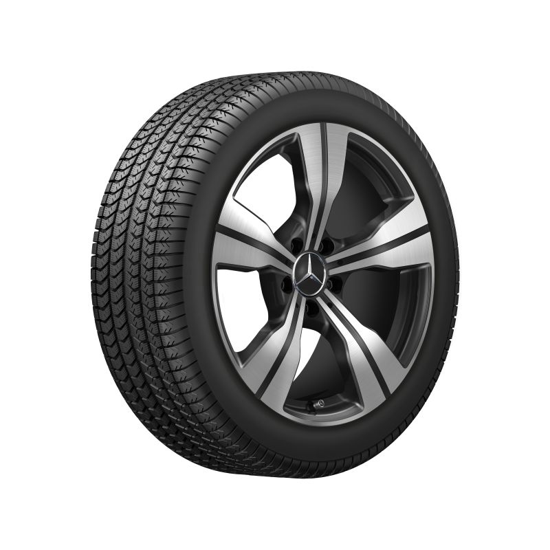 Mercedes-Benz Winterkompletträder Satz, 18 Zoll, C-Klasse 206AT, 5-Speichen-Design Mercedes-Benz Winterkompletträder Satz, 18 Zoll, C-Klasse 206AT, 5-Speichen-Design