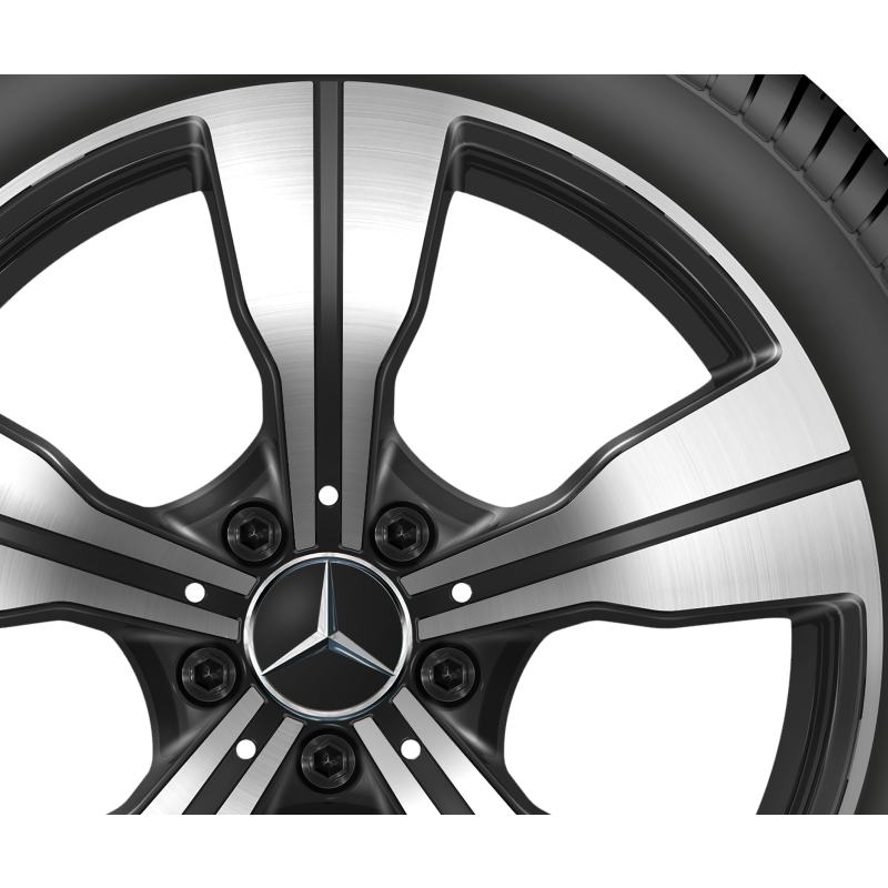 Mercedes-Benz Winterkompletträder Satz, 18 Zoll, C-Klasse 206AT, 5-Speichen-Design Mercedes-Benz Winterkompletträder Satz, 18 Zoll, C-Klasse 206AT, 5-Speichen-Design