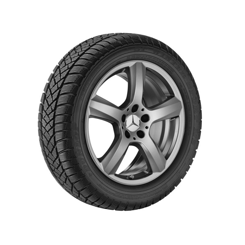 Mercedes-Benz Winterkompletträder Satz, 18 Zoll, CLS C218/X218, 5-Speichen-Design Mercedes-Benz Winterkompletträder Satz, 18 Zoll, CLS C218/X218, 5-Speichen-Design