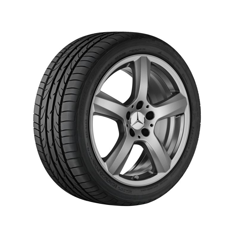 Mercedes-Benz Alufelge, 18 Zoll, CLS C218/X218, 5-Speichen-Design Mercedes-Benz Alufelge, 18 Zoll, CLS C218/X218, 5-Speichen-Design