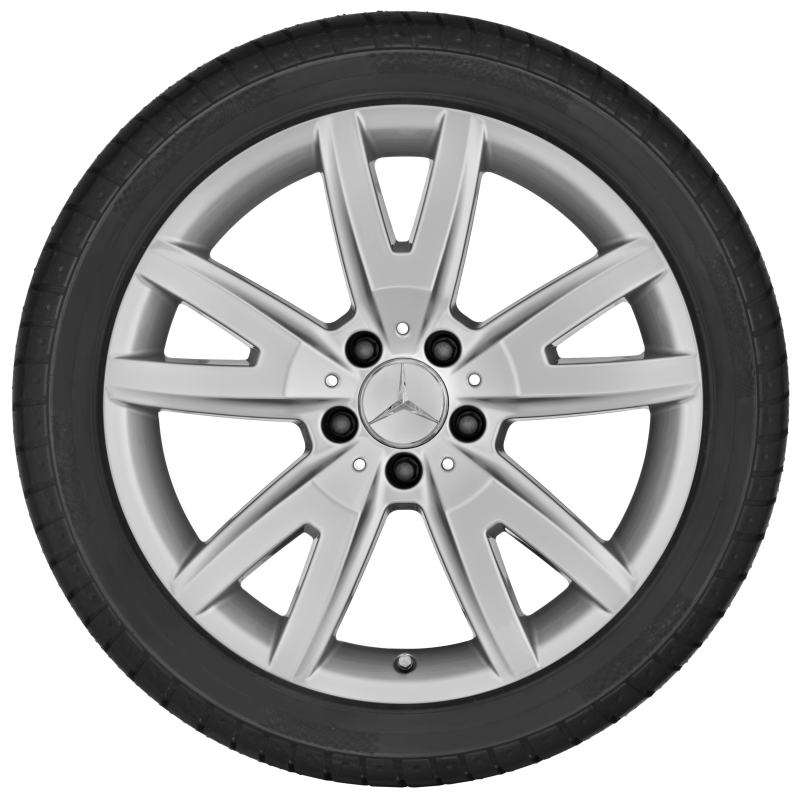 Mercedes-Benz Winterkompletträder Satz, 18 Zoll, CLS C218/X218, 5-Doppelspeichen-Design Mercedes-Benz Winterkompletträder Satz, 18 Zoll, CLS C218/X218, 5-Doppelspeichen-Design