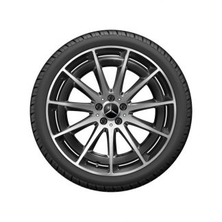 AMG Alufelge 21 Zoll, EQS V297, Vielspeichen-Design AMG Alufelge 21 Zoll, EQS V297, Vielspeichen-Design