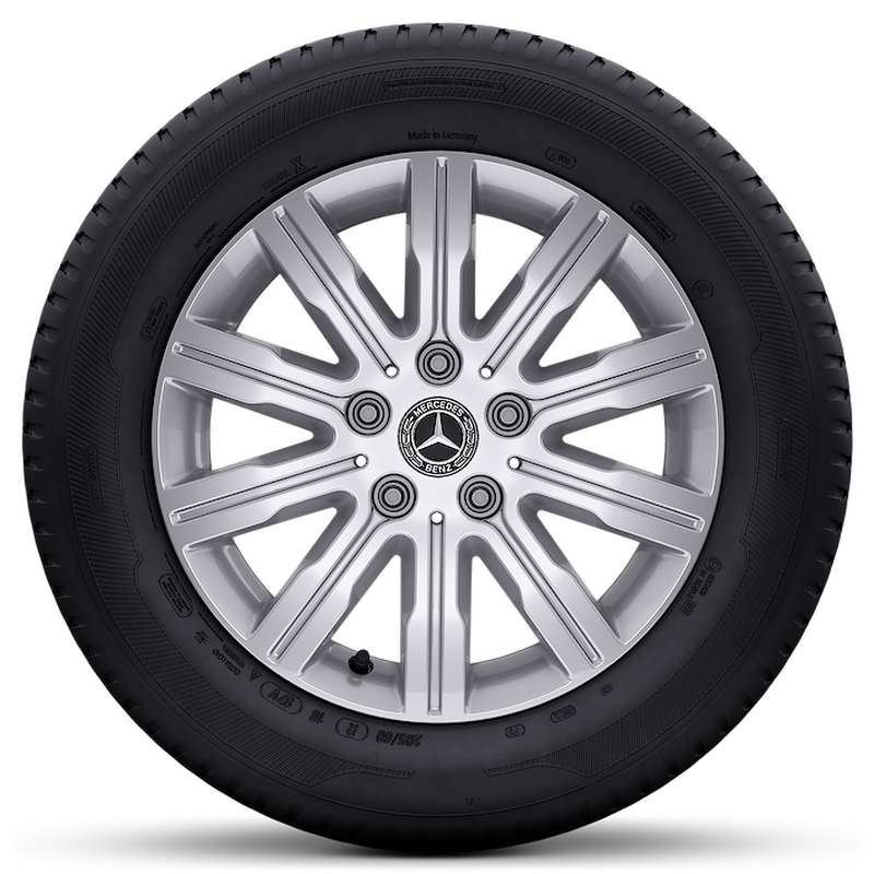 Mercedes-Benz Alufelge, 16 Zoll, Citan/eCitan C420, T-Klasse C420/C4208, 10-Speichen-Design Mercedes-Benz Alufelge, 16 Zoll, Citan/eCitan C420, T-Klasse C420/C4208, 10-Speichen-Design