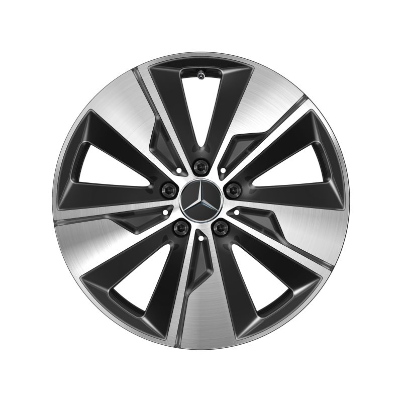 Mercedes-Benz Alufelge, 18 Zoll, V-Klasse/EQV, 5-Speichen-Design, Aero Mercedes-Benz Alufelge, 18 Zoll, V-Klasse/EQV, 5-Speichen-Design, Aero