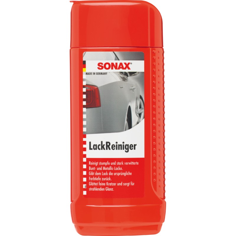 SONAX 03021000 LackReiniger - Pflege, Glanz und ursprüngliche Farbtiefe 250 ml SONAX 03021000 LackReiniger - Pflege, Glanz und ursprüngliche Farbtiefe 250 ml