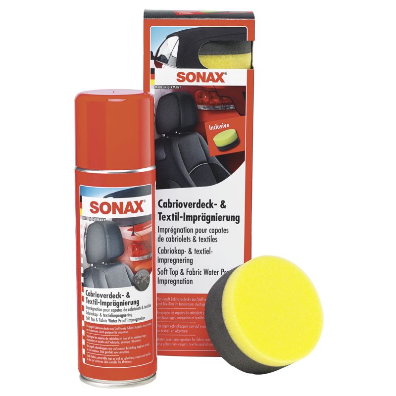 SONAX 03102000 Cabrioverdeck- & TextilImprägnierung 300 ml SONAX 03102000 Cabrioverdeck- & TextilImprägnierung 300 ml