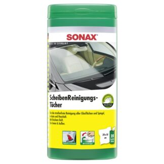SONAX 04120000 ScheibenReinigungsTücher Box 25 Stück SONAX 04120000 ScheibenReinigungsTücher Box 25 Stück