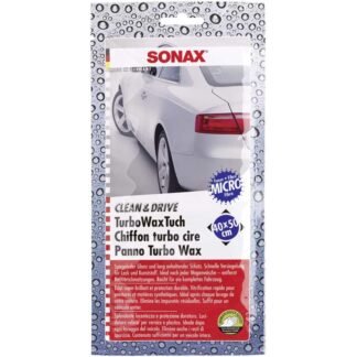 SONAX 04140000 Clean&Drive TurboWaxTuch 40x50 Thekendisplay 1 Stück SONAX 04140000 Clean&Drive TurboWaxTuch 40x50 Thekendisplay 1 Stück