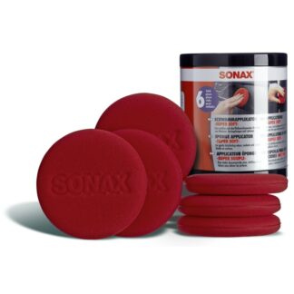 SONAX 04176410 SchwammApplikator -Super Soft- (6 St.) 6 Stück SONAX 04176410 SchwammApplikator -Super Soft- (6 St.) 6 Stück
