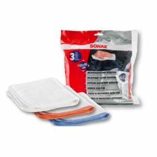 SONAX 04507000 MicrofaserTuch ultrafein (3 St.) 3 Stück SONAX 04507000 MicrofaserTuch ultrafein (3 St.) 3 Stück