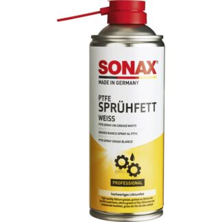 SONAX 04873000 PTFE SprühFett weiß 400 ml SONAX 04873000 PTFE SprühFett weiß 400 ml