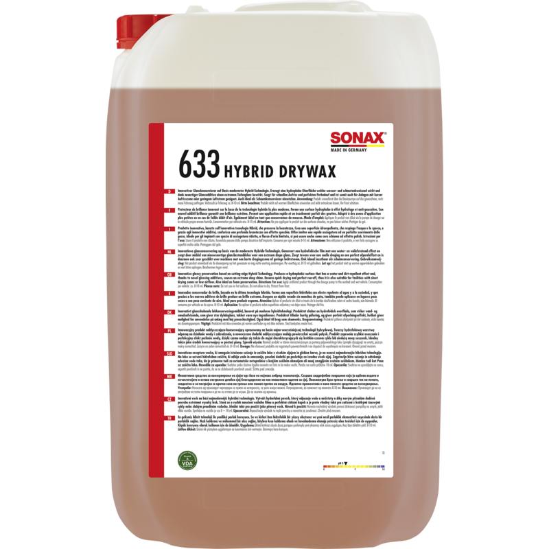 SONAX 06337050 HYBRID DRY WAX 25 l SONAX 06337050 HYBRID DRY WAX 25 l