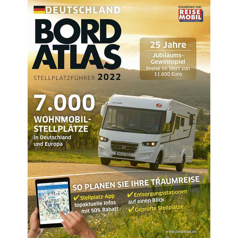 Bordatlas 2022, Deutschland/Europa, 2 Bände Bordatlas 2022, Deutschland/Europa, 2 Bände