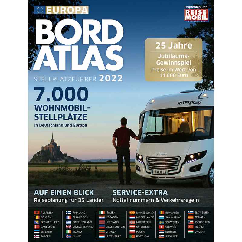 Bordatlas 2022, Deutschland/Europa, 2 Bände Bordatlas 2022, Deutschland/Europa, 2 Bände