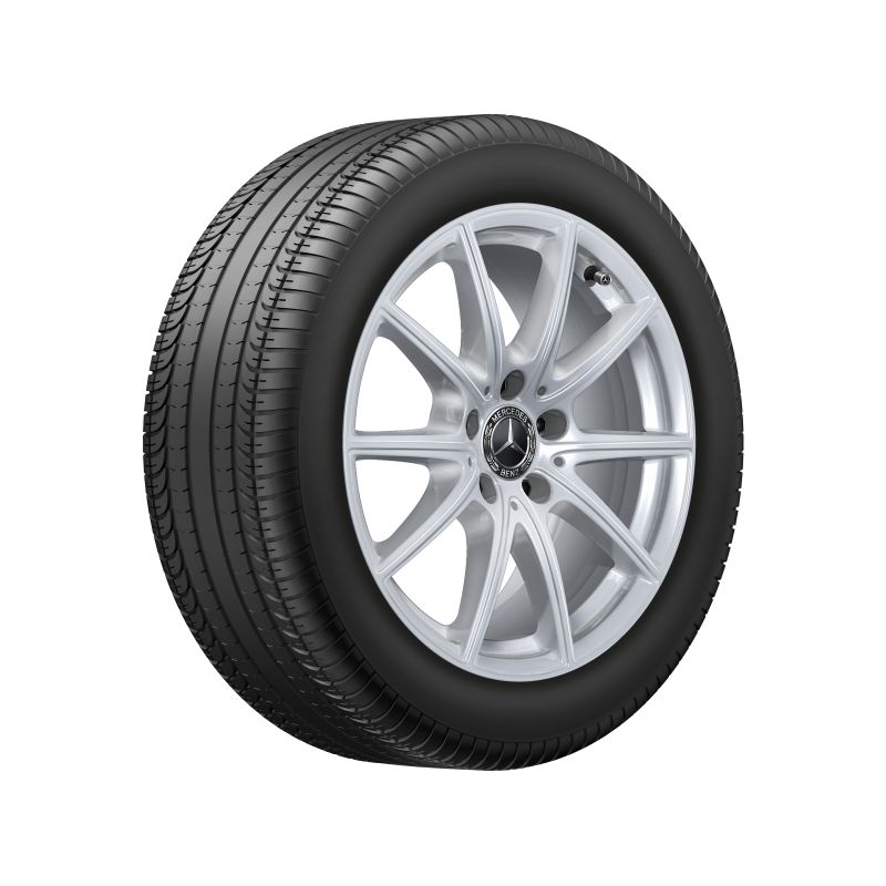 Mercedes-Benz 17 Zoll Alufelge, C-Klasse W206, 10-Speichen Design Mercedes-Benz 17 Zoll Alufelge, C-Klasse W206, 10-Speichen Design