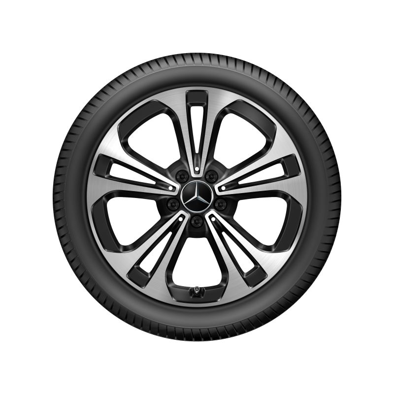 Mercedes-Benz Alufelge, 18 Zoll, C-Klasse, 5-Doppelspeichen-Design, Aero Mercedes-Benz Alufelge, 18 Zoll, C-Klasse, 5-Doppelspeichen-Design, Aero