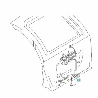 Mercedes-Benz, Verschluss A 202 740 0236 Mercedes-Benz, Verschluss A 202 740 0236
