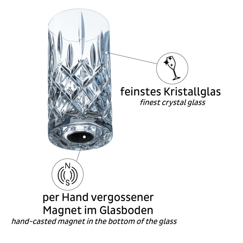 Silwy Magnet-Kristallgläser LONGDRINK Silwy Magnet-Kristallgläser LONGDRINK