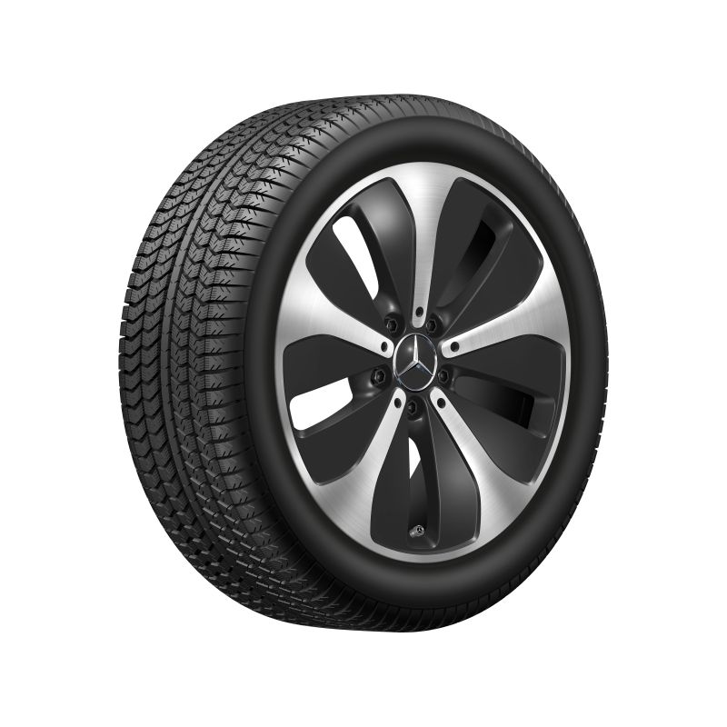 Mercedes-Benz Alufelge, 18 Zoll, V-Klasse/EQV, Vito/eVito, 5-Speichen-Design, Aero Mercedes-Benz Alufelge, 18 Zoll, V-Klasse/EQV, Vito/eVito, 5-Speichen-Design, Aero
