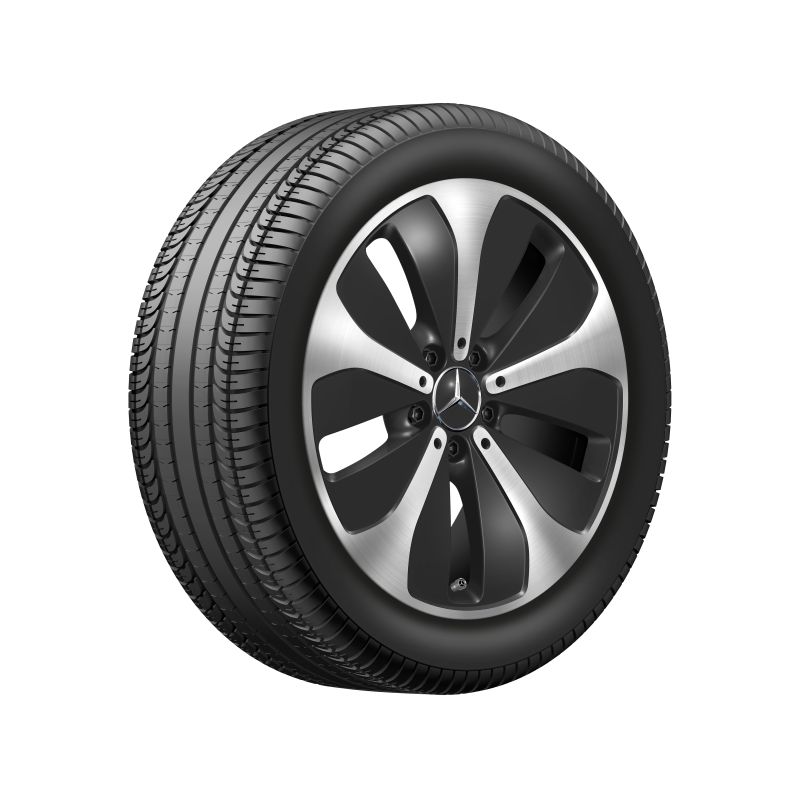 Mercedes-Benz Alufelge, 18 Zoll, V-Klasse/EQV, Vito/eVito, 5-Speichen-Design, Aero Mercedes-Benz Alufelge, 18 Zoll, V-Klasse/EQV, Vito/eVito, 5-Speichen-Design, Aero