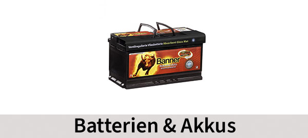 Batterien & Akkus fürs Wohnmobil