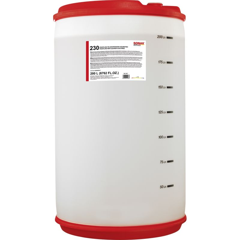 SONAX 02309050 PROFILINE FelgenReiniger säurefrei 200 l SONAX 02309050 PROFILINE FelgenReiniger säurefrei 200 l