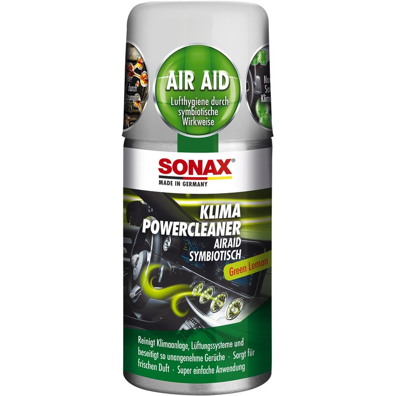 SONAX 03234000 KlimaPowerCleaner AirAid Green Lemon 100 ml SONAX 03234000 KlimaPowerCleaner AirAid Green Lemon 100 ml