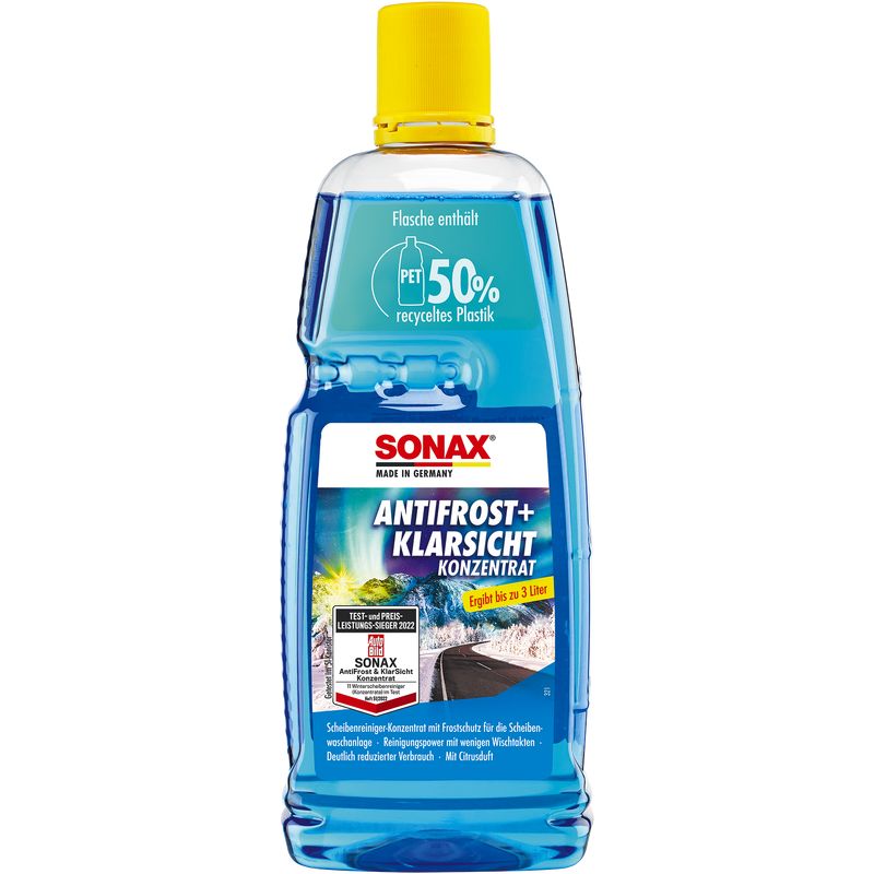 SONAX 03323000 AntiFrost&KlarSicht Konzentrat 1 l SONAX 03323000 AntiFrost&KlarSicht Konzentrat 1 l
